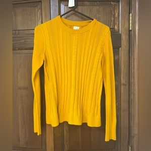 Size small mustard color sweater